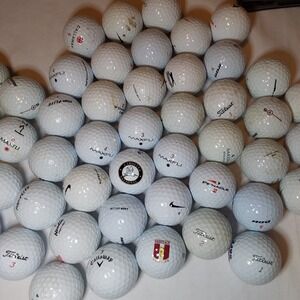 Golf Balls..Mix of 24 Used Golf Balls in Mint Condition, AAAA Quality
